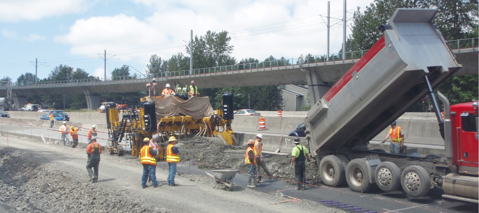 Asphalt workers